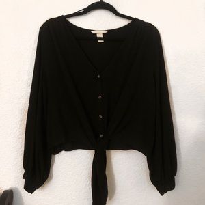 H and M long sleeve blouse